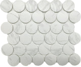 CC Mosaics+ 2" CARRARA DOTS MOSAIC.