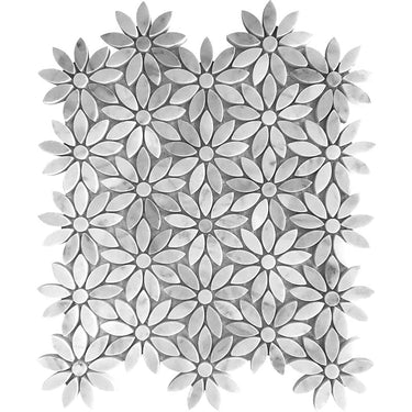 DC METRO LAFAYETTE PARK Bianco Carrara Mosaic Tile.
