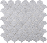 ROCKART TERRAZO SCALES GRAY 12X12 MOSAIC.