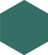 BLOCK HEXAGON VERDE MATTE 5X6.