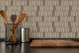 Lace Blend Ivy Picket Porcelain Mosaic Tile - MosaicBros.com