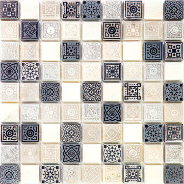 ARTISTIC LEGEND 2 stone Mosaic Tile.