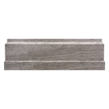 MOLDINGS WOODEN GRAY METRO BASE Wooden Gray Mosaic Tile.