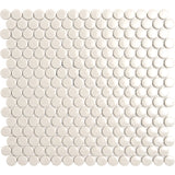 Moon Rock Beige Penny Round Mosaic Tiles - MosaicBros.com
