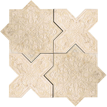 PANTHEON CREMA stone Mosaic Tile.