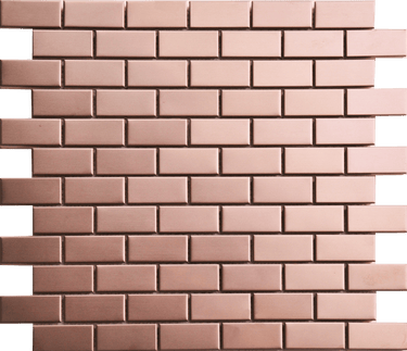 ROSE GOLD BRU. BRICK MOS 12X12.