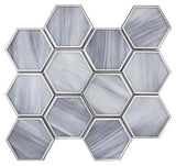 SAINT TROPEZ Saint Tropez Moonrise Glass Mosaic Tile.