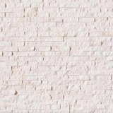 6"x24" White Pearl (Lymra) Ledger Panel.