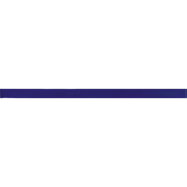 COLOR PALETTE COBALT BLUE GLOSS FLAT LINER glass Mosaic Tile.