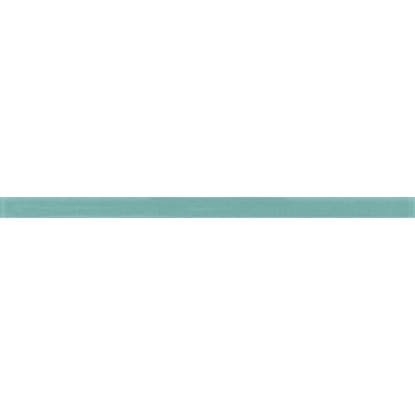 COLOR PALETTE AQUA MATTE FLAT LINER glass Mosaic Tile.