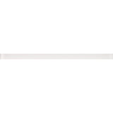 COLOR PALETTE MIRAGE WHITE MATTE FLAT LINER glass Mosaic Tile.
