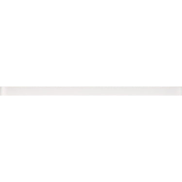 COLOR PALETTE MIRAGE WHITE MATTE FLAT LINER glass Mosaic Tile.
