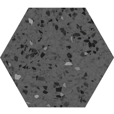 TERRA GREY SPECKLED Porcelain Mosaic Tile.