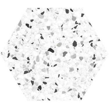 TERRA PEPPER SPECKLED Porcelain Mosaic Tile.