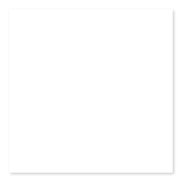 White Ice matte wall tile from Roca's Color Collection, 6x6 inch size, featuring a sleek, modern design in a white finish.