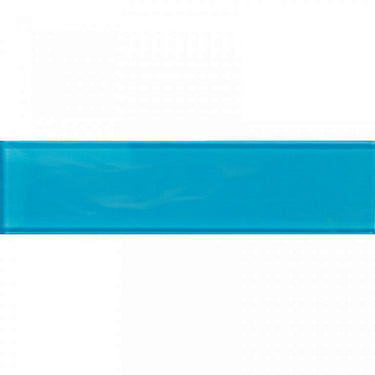 COLOR PALETTE TURQUOISE CLOUD GLOSS glass Mosaic Tile.