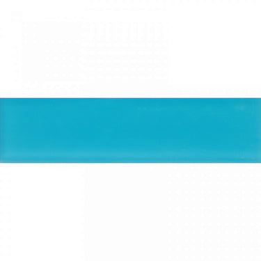 COLOR PALETTE TURQUOISE CLOUD MATTE glass Mosaic Tile.