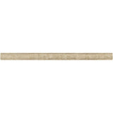 3/4 x 12 Polished Cappuccino Marble Bullnose Liner.