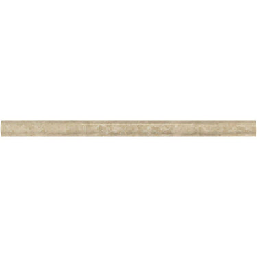 3/4 x 12 Polished Cappuccino Marble Bullnose Liner.