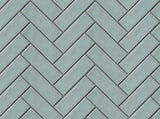 Jade 1x4 Glazed Herringbone Porcelain Mosaic Tile - MosaicBros.com