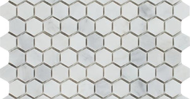 What is oriental white marble tiles