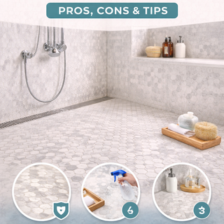 Are Marble Tiles Good for Shower Floors? Pros, Cons &amp; Tips (2026 Guide)