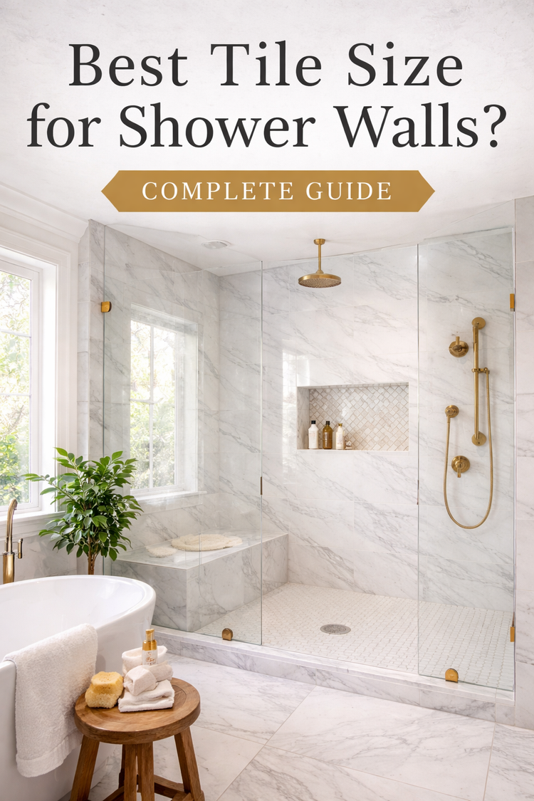 What Is the Best Tile Size for Shower Walls? (Complete 2026 Guide ...