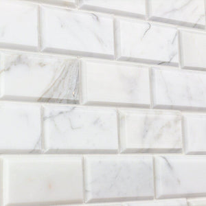 Transform Your Space with the Timeless Beauty of Calacatta Gold White Marble Tiles