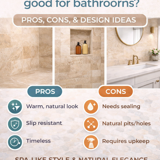 Is Travertine Tile Good for Bathrooms? Pros, Cons, and Design Ideas
