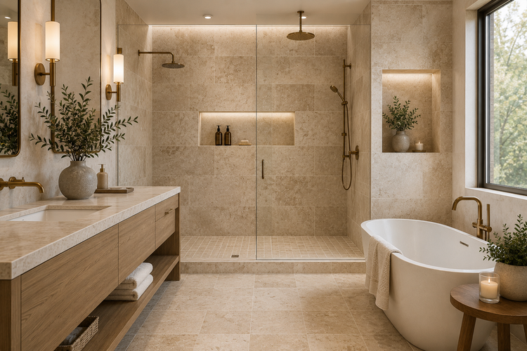 Best Tile for Luxury Bathrooms: How to Choose High-End Bathroom Tile ...