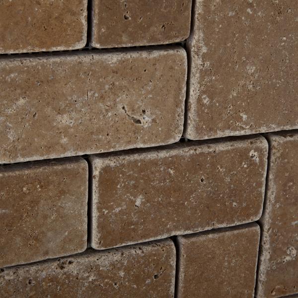 Noce Travertine Mosaic Tiles