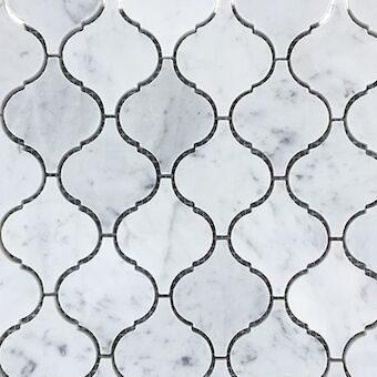 Carrara White Mosaic Tiles  - Mosaic Tiles