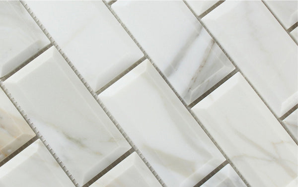 Calacatta Marble Mosaic Tiles
