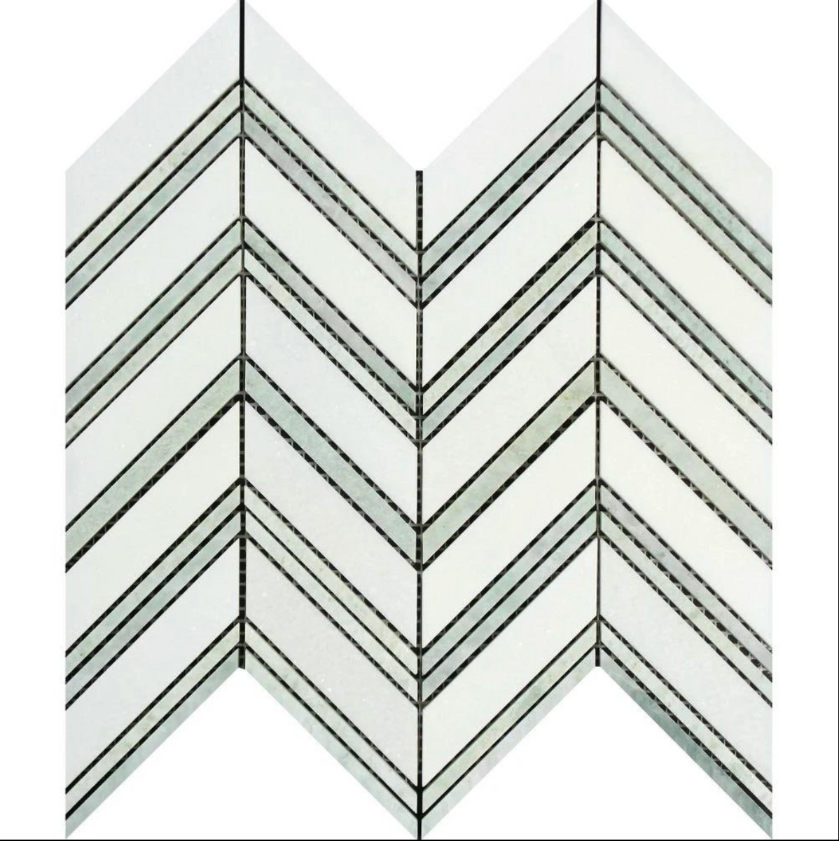 Chevron Marble Tiles | MosaicBros.com