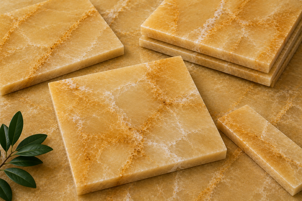 Honey Onyx Tile Collection