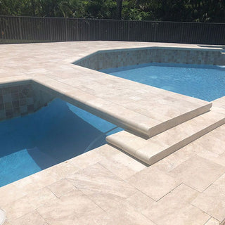 Stacked Stones and Pool Copings