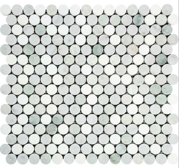 Penny Round Mosaic Tile