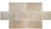 Ivory Travertine 12x24 Honed Tile - MosaicBros.com