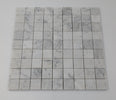 1 1/8x1 1/8 Bianco Carrara Mosaic Tile Honed