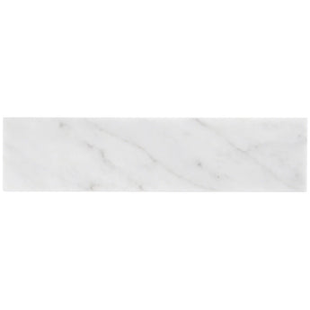 2 x 8 Honed Bianco Carrara White Marble Tile - MosaicBros.com