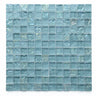 Crystal Aqua Soho Green 1x1 Glass Mosaic Tile - MosaicBros.com