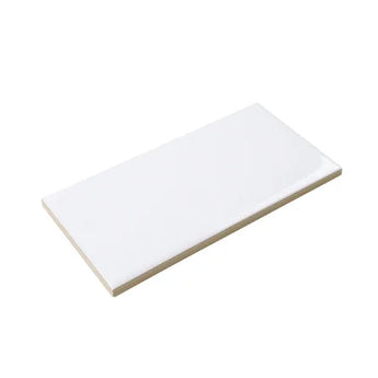 White 3x6 Glazed Ceramic Wall Tile - MosaicBros.com