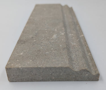 4x12 Honed Seagrass Baseboard Trim