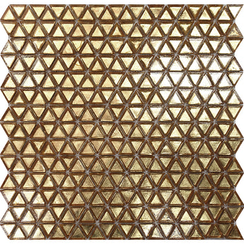 GOLD TRIANGLE Mosaic Tile - MosaicBros.com