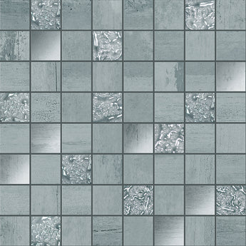 Colorful Atlantis Ocean mosaic tile by Mir featuring vibrant, intricate tile patterns reminiscent of ocean waves and marine life.
