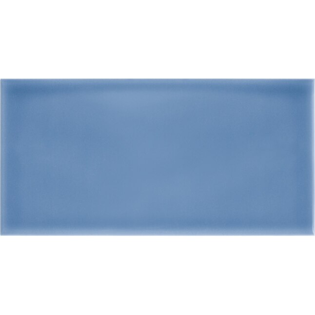 Blue 4x12 Glazed Ceramic Wall Tile