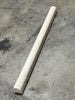 Bianco Cream Light 3/4" x 12" Bullnose Pencil Honed and Unfilled Travertine Tile - MosaicBros.com