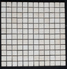 Bianco Cream Light 1 x 1 Filled and Honed Travertine Mosaic Tile - MosaicBros.com