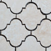Bianco Cream Light Lantern Filled and Honed Travertine Mosaic Tile - MosaicBros.com