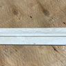 Bianco Cream Light Travertine 2" x 12" Ogee Edge Honed and Unfilled Tile - MosaicBros.com